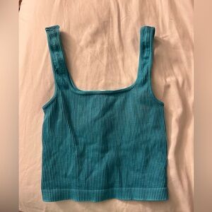 Women’s aqua tank top